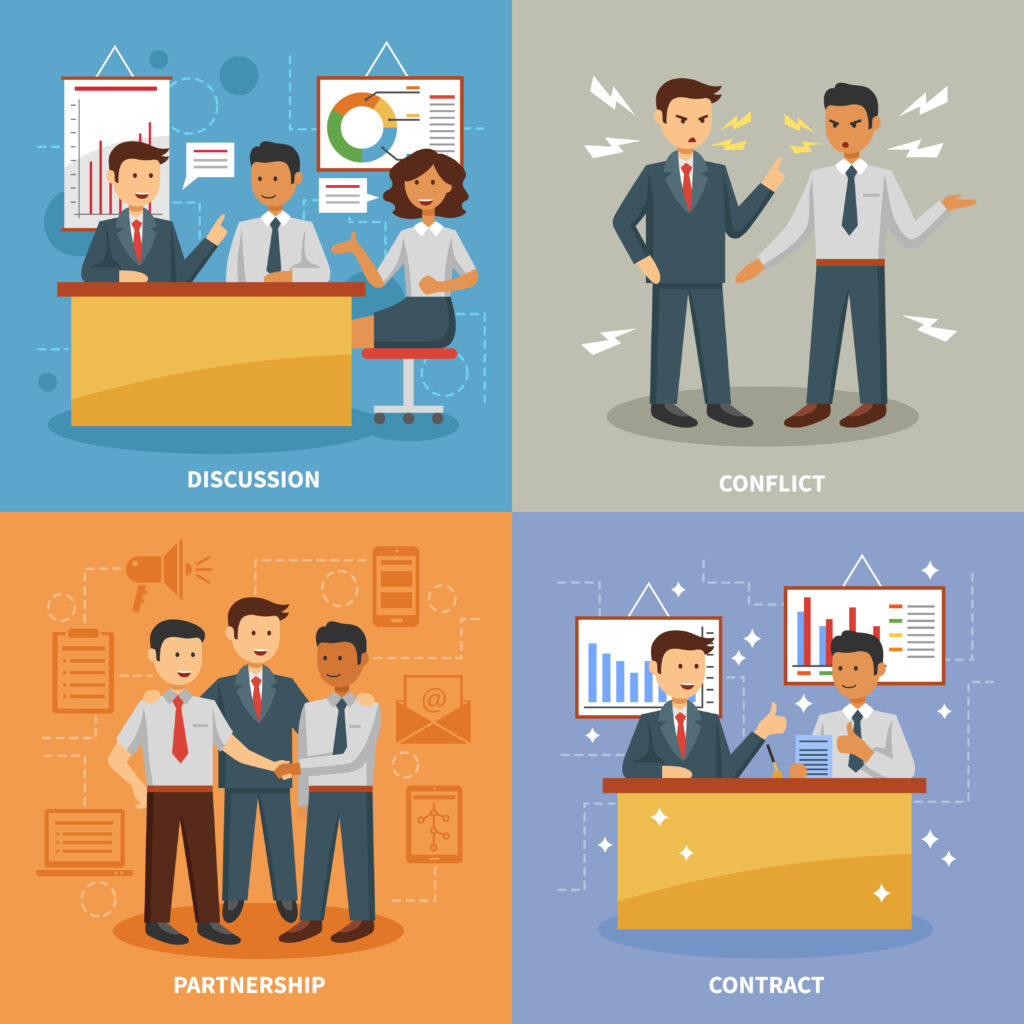 business life set