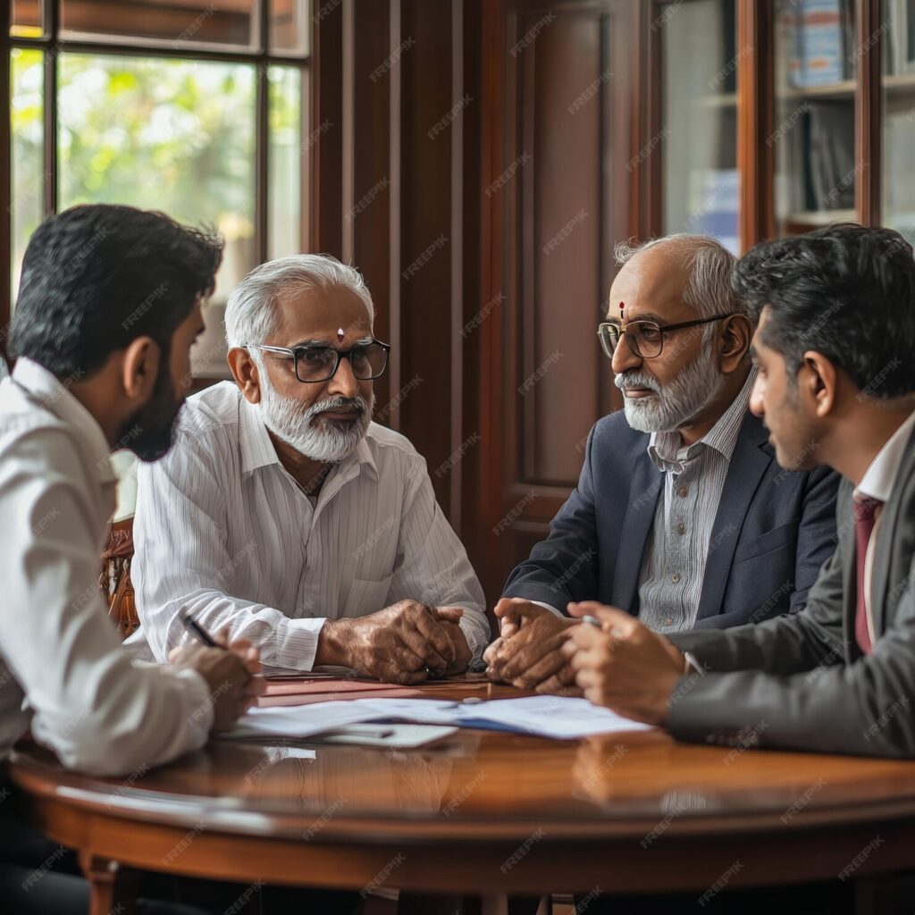 group indian business people working together office selective focus 1308175 42345